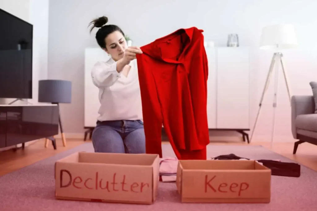 Declutter Before You Start Packing