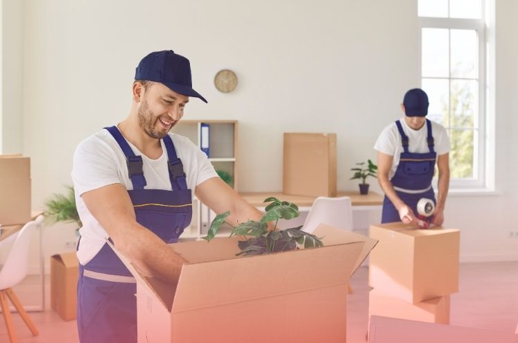 packing furniture for a move in Calgary