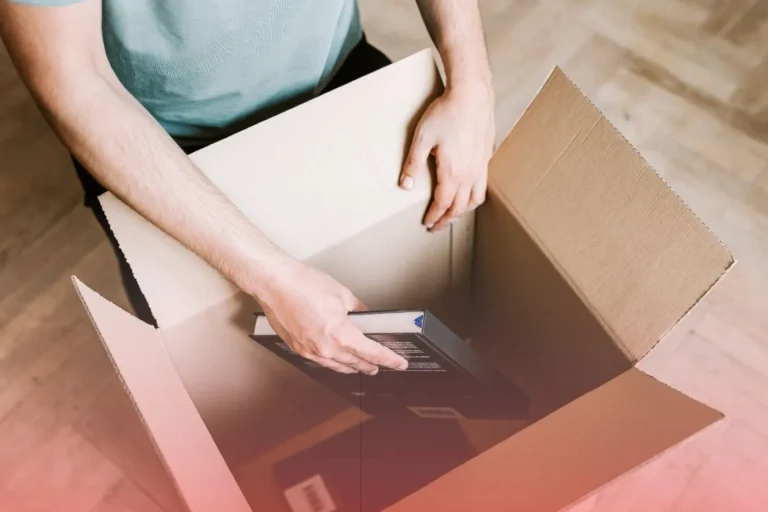 packing furniture for a move in Edmonton